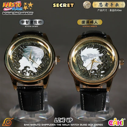 Eaki X Naruto Ninja Part 1 Watch Accessories Series | Naruto Shippuuden Naruto Sasuke Sakura Kakashi Minato Itachi Uchiha Madara Obito - Watch Collectable Toys Mystery Blind Box