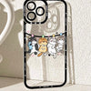 可愛い猫ぶら下がり iPhoneケース 6 7 8 PLUS SE2 XS XR X 11 12 13 14 15 Pro Promax 12mini 13min