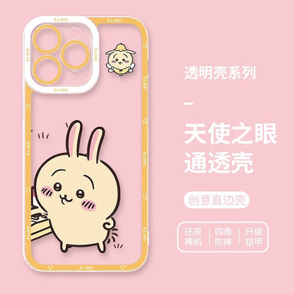Japanese Cartoon Chiikawa | Usagi & Summer Times 8 Styles - iPhone Case PLUS SE2 XS XR X 11 12 13 14 15 16 16e 17 17e Pro Promax 12mini 13mini