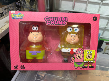 Unbox Jim Dreams Baby Chunk x Spongebob Transparent Ver Limited edition rare