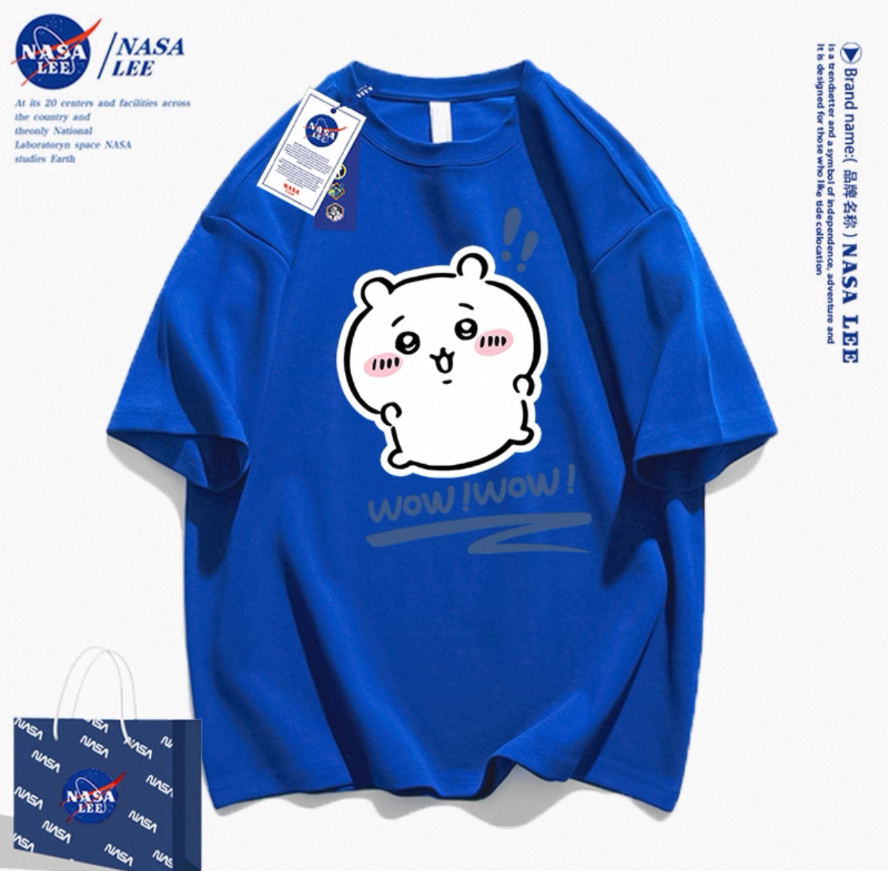 Japanese Cartoon ChiiKawa Casual Style T-Shirt Series | Wow Chiikawa - Kawaii Fashion Items