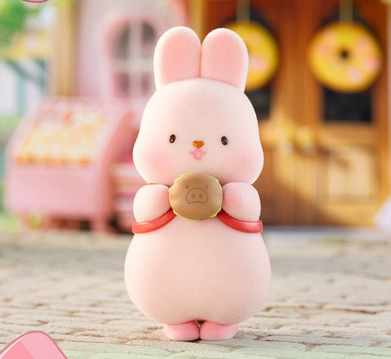 Momo with Bunny Kawaii Lovely Characters | Strawberry Town -Toy Collection Mystery Blind Box