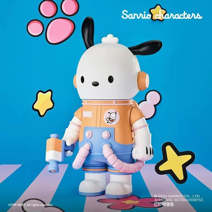 Popmart x Sanrio Mega Space Molly Series Limited Edition | Hello Kitty My Melody Kuromi Cinnamoroll Pompompruin Pochacco Hangyodon - 30cm tall Kenny Wong Blind Box Figure Toy Collection