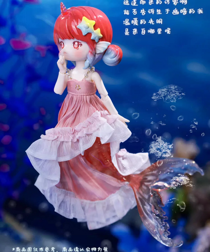 Penny Box Tidal Secret Language | Mermaid Sea Fairy 1/12 ob11 11cm BJD Doll Ball Joint Doll - Collectible Toys Mystery Blind Box