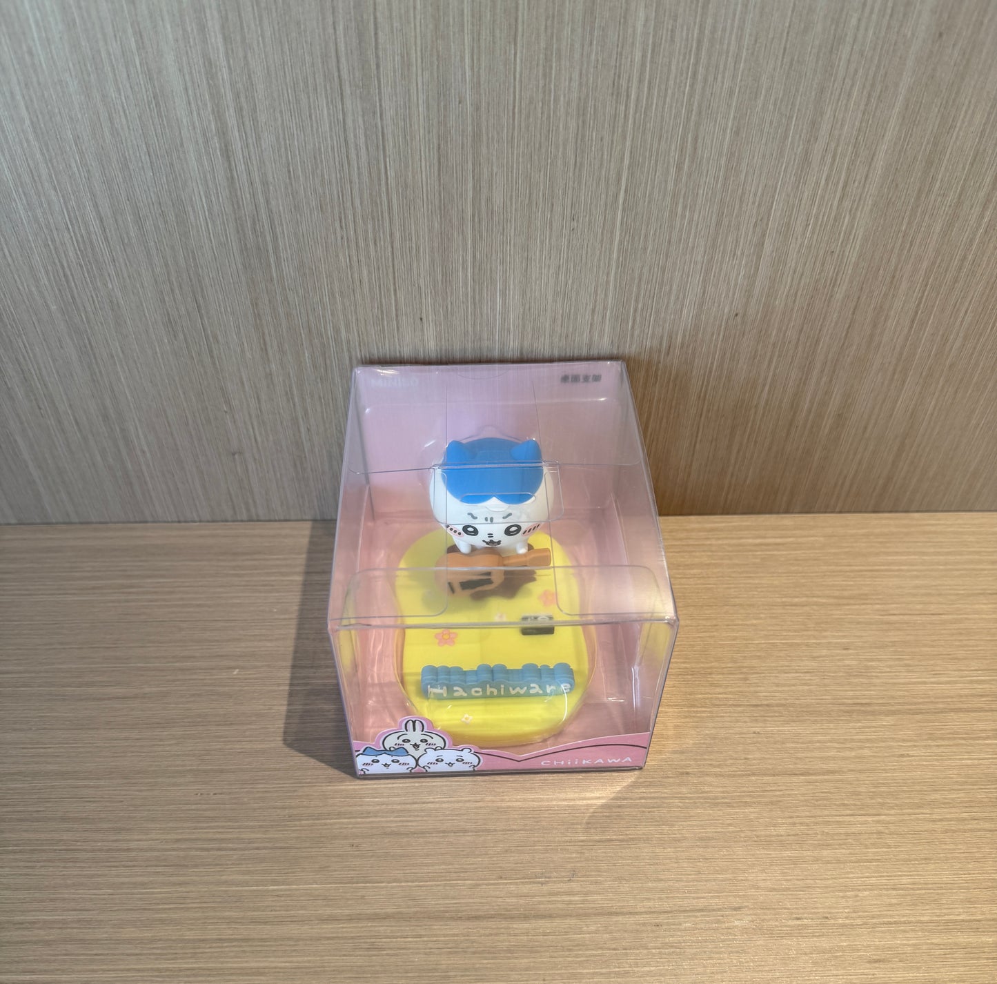 ChiiKawa X Miniso Hot Summer Series | ChiiKawa Hachiware Usagi Plastic Doll Phone Stand - Kawaii Items Room Decoration