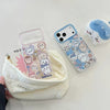 Japanese Cartoon ChiiKawa Gittler Colour Clear Case | Happy Group - iPhone Case Plus SE2 11 12 13 14 15 16 16e 17 17e Pro Promax 12mini 13mini