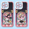 Japan Cartoon Halloween Glass Window Version | マイメロディ マイスウィートピアノ - iPhoneケース PLUS SE2 XS XR X 11 12 13 14 15 16 16e 17 17e Pro Promax 12mini 13mini