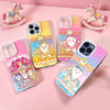 ちいかわ ゴーラウンド レーザーケース | ちいかわ ハチワレ うさぎのメリーゴーランド - Galaxy S26 S25 S24 S23 S22 S21 FE Ultra Edge 用スマホケース