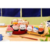 Japan ChiiKawa Sushi Restaurant Serise | ChiiKawa Hachiware Usagi Momonga Kurimanju Rakko Shisa Crab - Mini Plush Doll 10cm Keychain