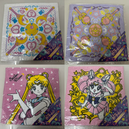 Banpresto Sailormoon Sailor Moon | Face Towel Full Set of 4 - 20th Anniversary Retired 2014