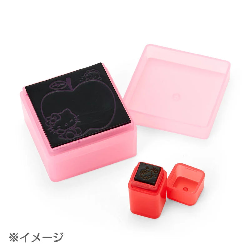 Sanrio Japan Cinnamoroll Stamp Set with Oil Ink - Kawaii Stationery