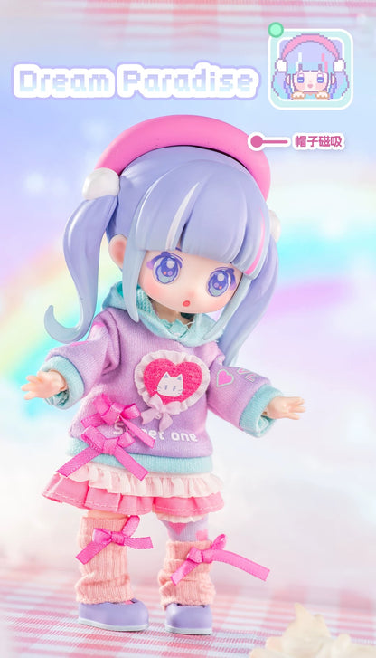 Simon Toys Nyzaii Sweet Imagination 1/12 ob11 11cm BJD Doll Ball Joint Doll - Collectible Toys Mystery Blind Box