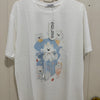 Korean Fashion Cute Animals Style T-Shirt Series | White Puppy Samoyed Dog with Sweets - Kawaii Fashion Items