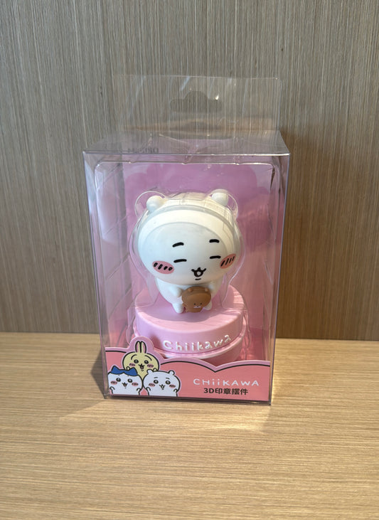 ChiiKawa X Miniso Hot Summer Series | ChiiKawa Hachiware Usagi Cute Doll Plastic 3D Stamp - Kawaii Items Room Decoration
