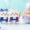 Japan ChiiKawa Birthday Series -  Prince and Fairy Godmother | ChiiKawa Hachiware Usagi Momonga - Mini Plush Doll keychain