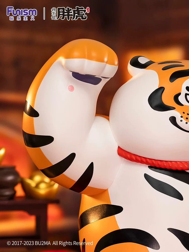 Funism Alexander The Fat Tiger | Lucky Maneki Tiger Figure - Toy Collection Collectable Toys