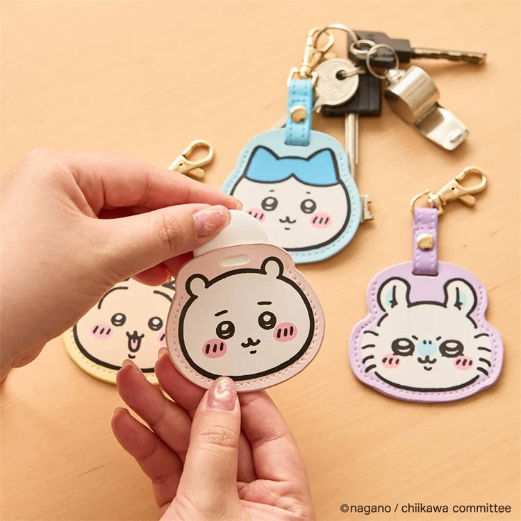 Japan ChiiKawa Leather Keychain | ChiiKawa Hachiware Usagi Momonga Key Holder - Kawaii Item Cute Accessories