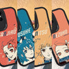 Japanese Anime Kimetsu no Yaiba Demon Slayer Hand Drawing Style | Tanjiro Zenitsu Inosuke Nezuko - Phone Case Samsung Galaxy S25 S24 S23 S22 S21 Plus Ultra