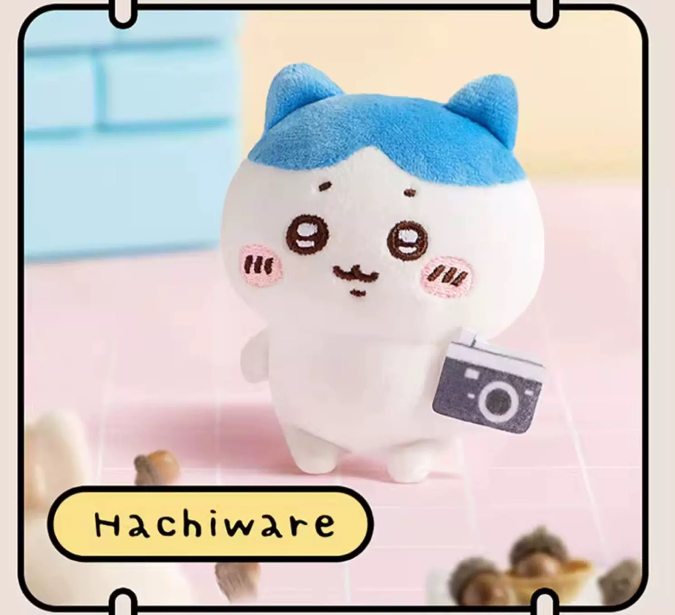 ChiiKawa X Miniso Mini Guardian Series | ChiiKawa Hachiware Usagi Momonga Kurimanju Rakko - Plush Doll Refrigerator Magnet Kawaii Items Room Decoration Doll KawaiiGiftLand