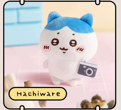 ChiiKawa X Miniso Mini Guardian Series | ChiiKawa Hachiware Usagi Momonga Kurimanju Rakko - Plush Doll Refrigerator Magnet Kawaii Items Room Decoration Doll KawaiiGiftLand