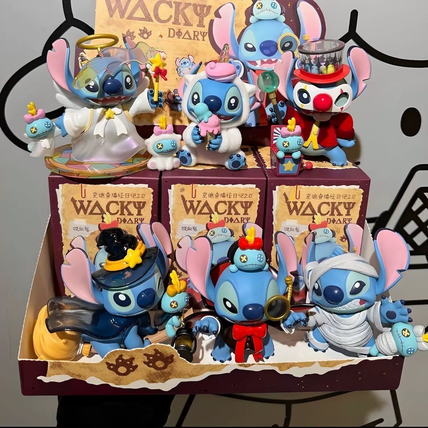 TOPTOY x Stitch Wacky Party Series Box Part 2 - Figure Collectable Toys Mystery Blind Box