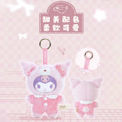 TopToy Sanrio Characters Latte Baby | Special Pink Kuromi - Collectable Toys Mystery Blind Box