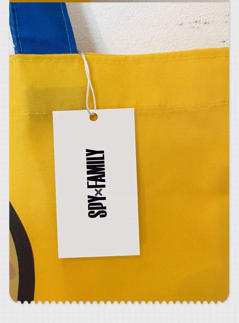 SPY Family Tote Bag | Peanut Yellow Tote Bag - Plush Collectable Toys Accessories