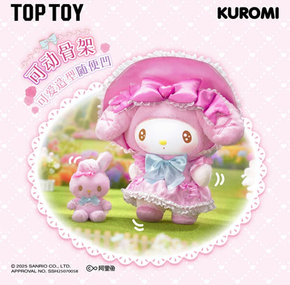 Top Toy Sanrio Sweet Fairy Tale | My Melody Kuromi Sweet Lolita Gothic Style - Plush Vinyl Collectable Toys