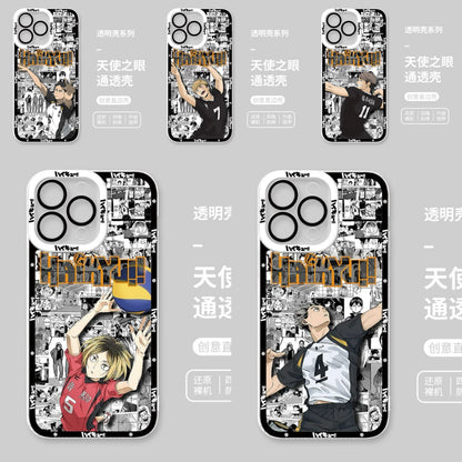 Japanese Anime Haikyu!! Comic with Anime Style | Akashi Atsumu Osamu Kenma Bokuto - iPhone Case PLUS SE2 XS XR X 11 12 13 14 15 16 16e 17 17e Pro Promax 12mini 13mini