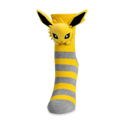Japan Cartoon Pokemon Eevee Evolution Series Plush Socks | Eevee Vaporeon Jolteon Flareon Espeon Umbreon Leafeon Glaceon Sylveon - Evolve Anime Collectable Kawaii Item