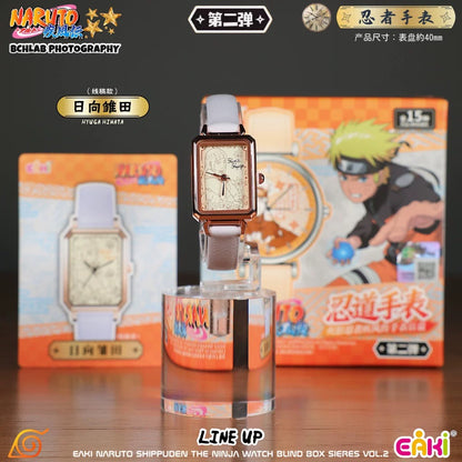 Eaki X Naruto Ninja Part 2 Watch Accessories Series | Naruto Shippuuden Naruto Sasuke Sakura Kakashi Gaara Neji Hinata Itachi Uchiha Madara Obito - Watch Collectable Toys Mystery Blind Box