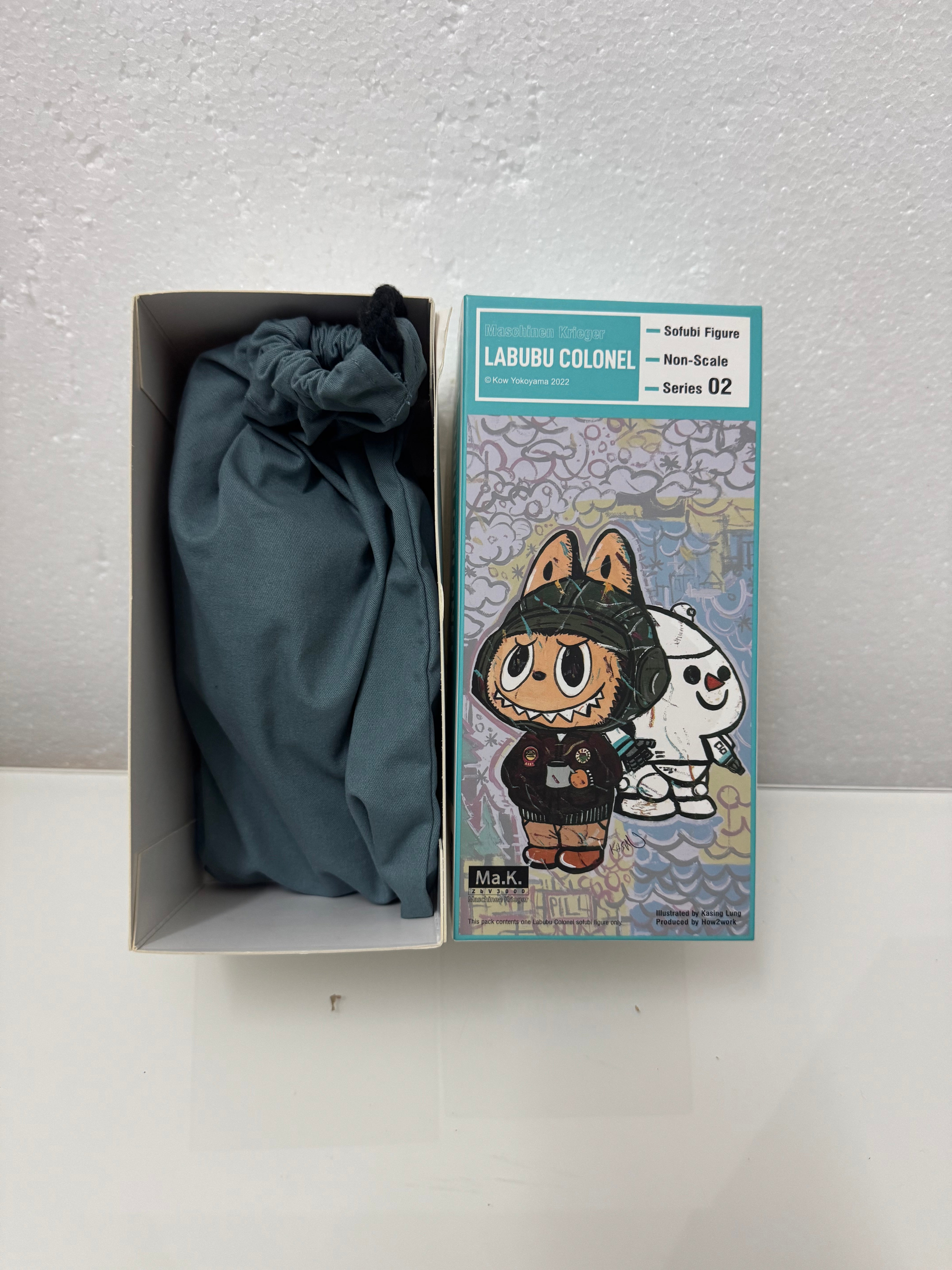 How2work Zimomo Blue Batman Hong Kong Limited Edition Retired Rare