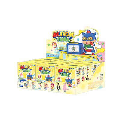 Crayon Shin-chan Action Time Series clock blind box full case display