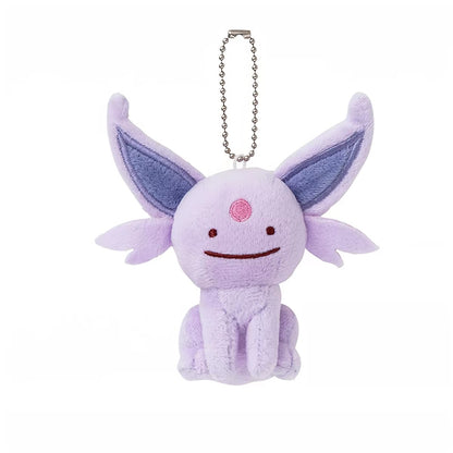 Japan Cartoon Pokemon Center Ditto Crossover Part 3 Eevee Evolution Evolve | Eevee Vaporeon Jolteon Flareon Espeon Umbreon Leafeon Glaceon Sylveon - Mascot Mini Plush Doll