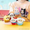 もふもふにゃん X サンリオシリーズ | もふもふにゃん猫 クロスオーバー サンリオキャラクター かわいいぬいぐるみ 小さなエコバッグ入り - カワイイグッズ 部屋の装飾用ドール