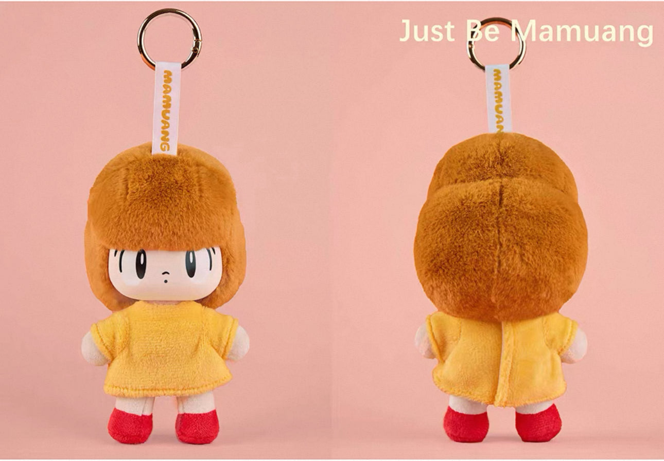 Mamuang Plush Charm | Plush Vinly Vintage Cute Girl - Collectable Toys Mystery Blind Box