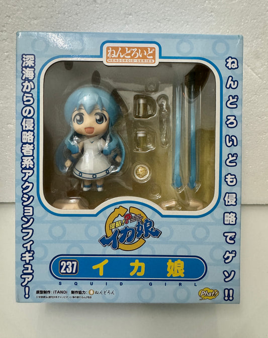 Japan GSC Nendoroid Series | 237 Ika Musume Squid - 2012 Retried PVC FIGURE DOLL Toy Collection