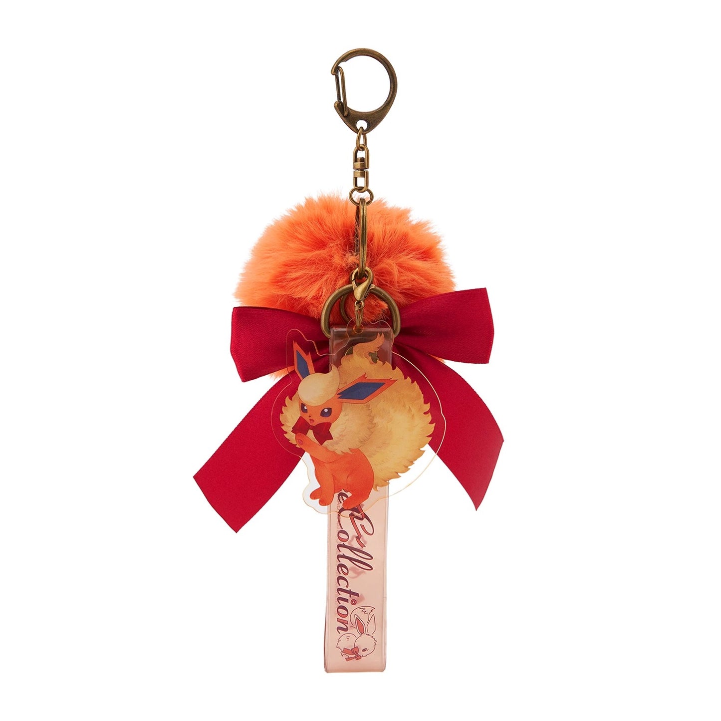Japan Cartoon Pokemon Eevee Evolution Series Furry Ball Keychain | Eevee Vaporeon Jolteon Flareon Espeon Umbreon Leafeon Glaceon Sylveon - Evolve Anime Collectable Kawaii Item