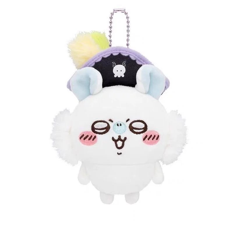 Japan ChiiKawa | Chiikawa Hachiware Usagi Momonga Kurimanju Cosplay Pirate Plush Doll Keychain - Kawaii items Room Decoration doll