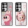 Cute Cartoon Monster | Pink Mokoko - Phone Case Samsung Galaxy S25 S24 S23 Ultra