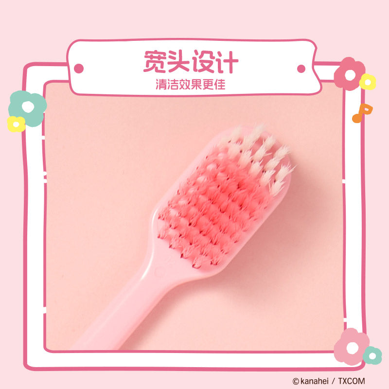 Kanahei X Miniso | Toothbrushes Usagi Piske Pink Rabbit White Chicken -  Kawaii items Room Decoration