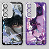 Japanese Anime Kimetsu no Yaiba Demon Slayer Half Battle Soul Style | 伊黒小芭内 胡蝶しのぶ - スマホケース Samsung Galaxy S26 S25 S24 S23 S22 S21 FE Ultra Edge
