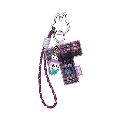 Popmart The Monster Pin For Love Series Limited Edition | Letter Pendant N-Z with Pins Keychain - 10cm Kasing Lung Zimomo Labubu Toy Collection