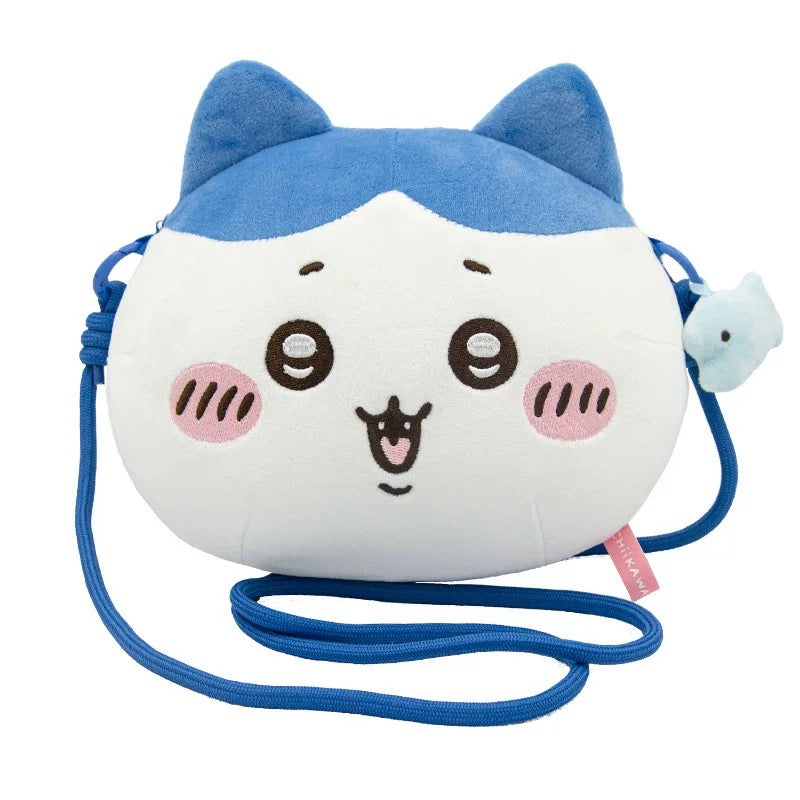 ChiiKawa X Miniso Plush Big Head Shouder Bag | ChiiKawa Hachiware Usagi - Kawaii items