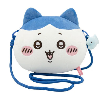 ChiiKawa X Miniso Plush Big Head Shouder Bag | ChiiKawa Hachiware Usagi - Kawaii items
