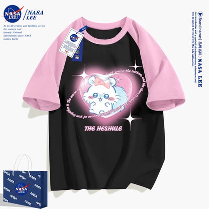 Japanese Cartoon ChiiKawa Casual Style T-Shirt Series | Smile Momonga - Kawaii Fashion Items