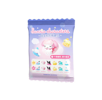 Sanrio Characters Sweet Dream Beans Mini Series | My Melody Kuromi Cinnamoroll Pompompurin Pochacco Hangyodon - Kawaii Collectable Toys Toy Collection