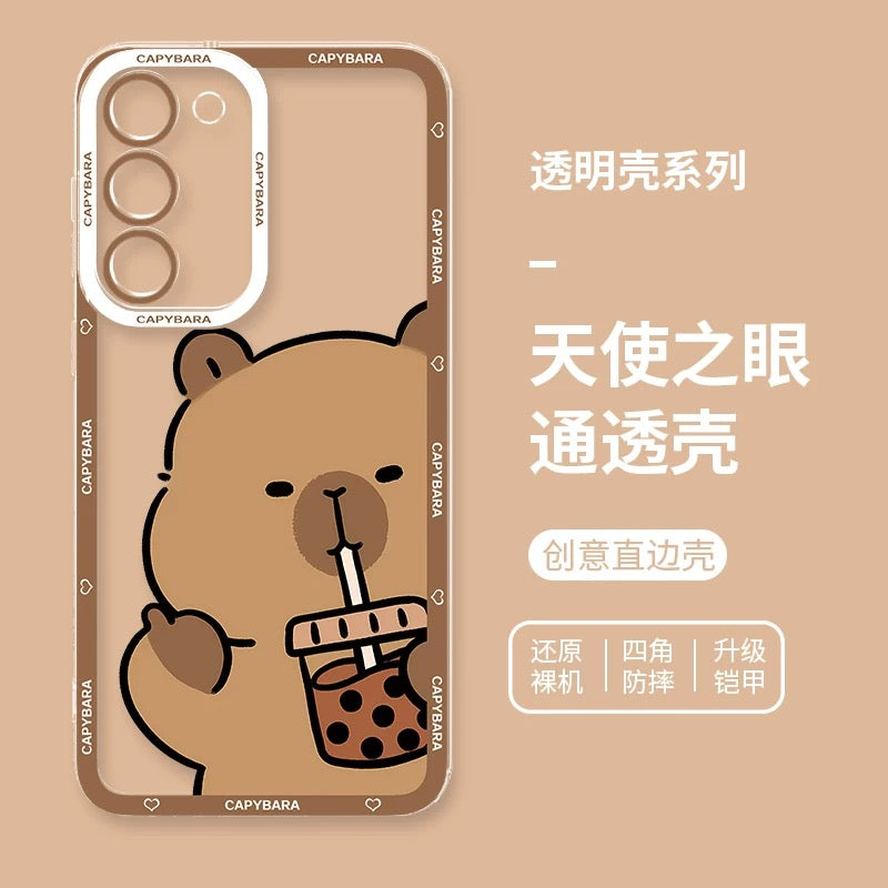 Cute Animal Capybara | Part3 8 Styles - Phone Case Samsung Galaxy S26 S25 S24 S23 S22 S21 FE Ultra Edge