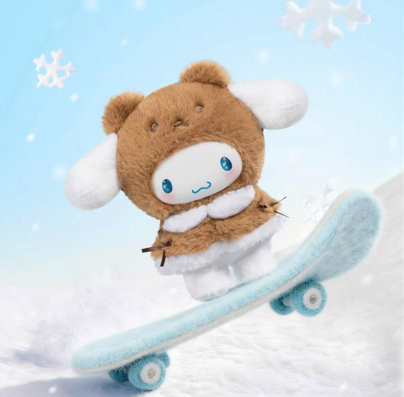 Miniso Sanrio Characters Winter Little Cape with Little Friends | Hello Kitty Little Twin Stars My Melody Kuromi Cinnamoroll Pompompurin Pochacco - Collectable Toys Mystery Blind Box