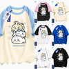 ちいかわカジュアルTシャツシリーズ｜ちいかわ・ハチワレ・うさぎの重ね着風デザイン - かわいいファッションアイテム